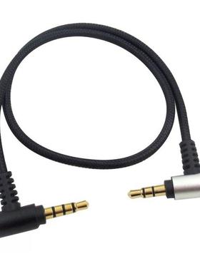 3.5mm TRS to TRRS Spring Coiled Microphone Adapter Cable Su
