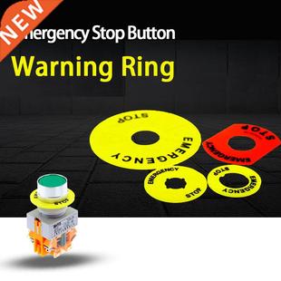 emergency stop 16MM hole ring 22mm wning Mounting button