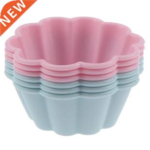 Silicone Mold Baking lot Muffin DIY Cake 6pcs Cupcake