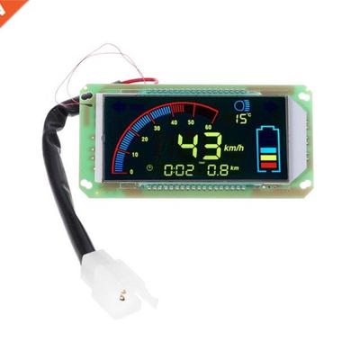 Voltmeter Speedometer for Electric Scooter Bike Motorcycle B