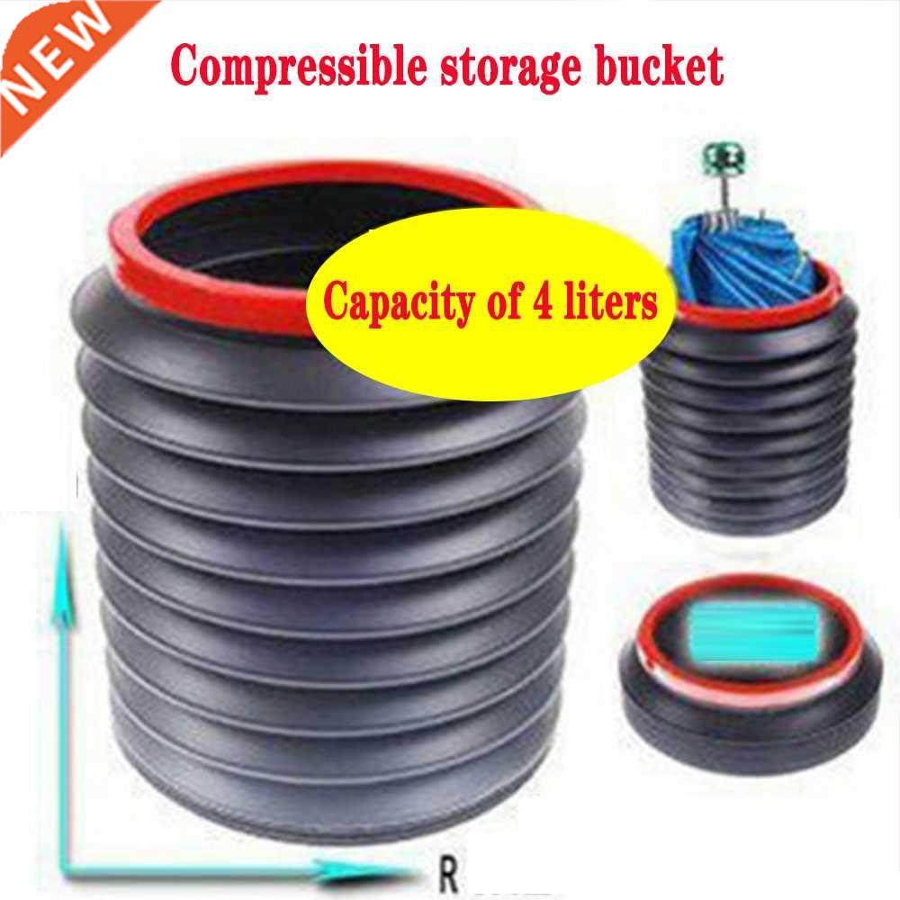 Magic bucket folding telescopic trash bin storage bucket car