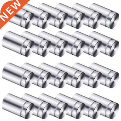 50 Packs Sign Standoff Screws Advertising Screws Stainless S