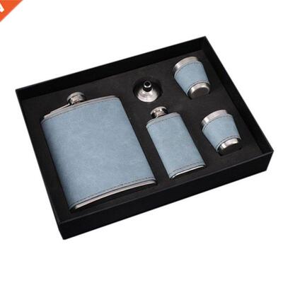 Hip Flask Set Stainless Steel Flask of Gifts for Men 8Oz Bar