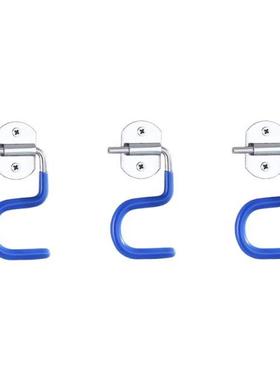 3 Pcs Mop Broom Holder Organizer S-Type Wall Mounted Cleanin