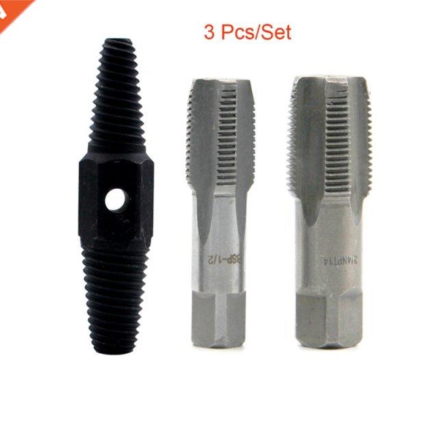 3pcs 1/2 Inch 3/4 Inch Wire Screw Extractor Broken Water Pip
