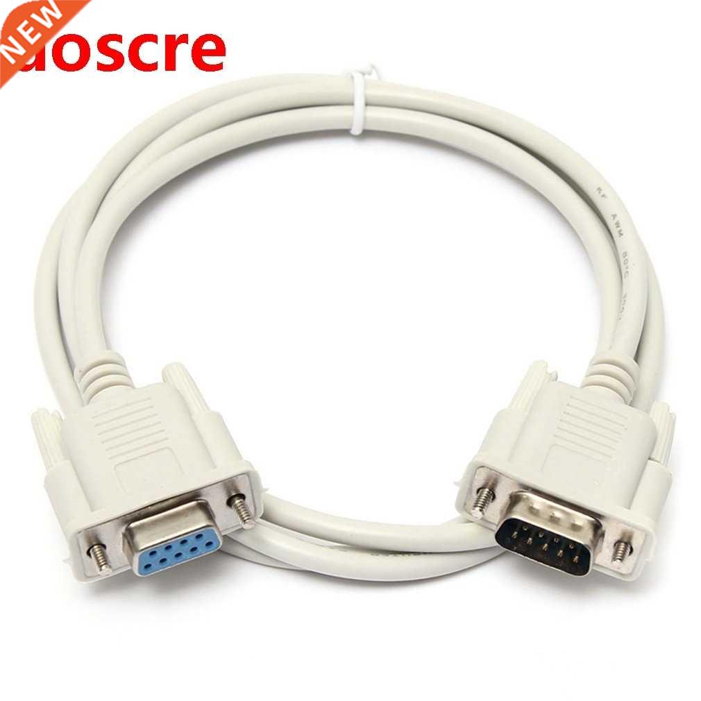DB9 1.5M Serial RS232 9-Pin Male To Female M-F 9-Pin PC Conv