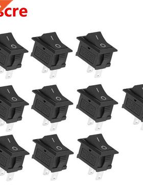 10PCs KCD1-101 Rocker Switch ON/OFF 2 Pin 2 Position Electri