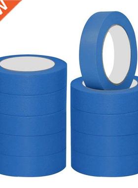 10 Pack DIY Masking Paper Blue Painters Masking Tape Indoor