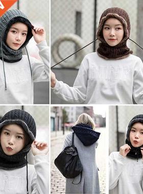 Q Neck Cap Warm Keeping Knitted Hat Woollen Yarn Knitting Co