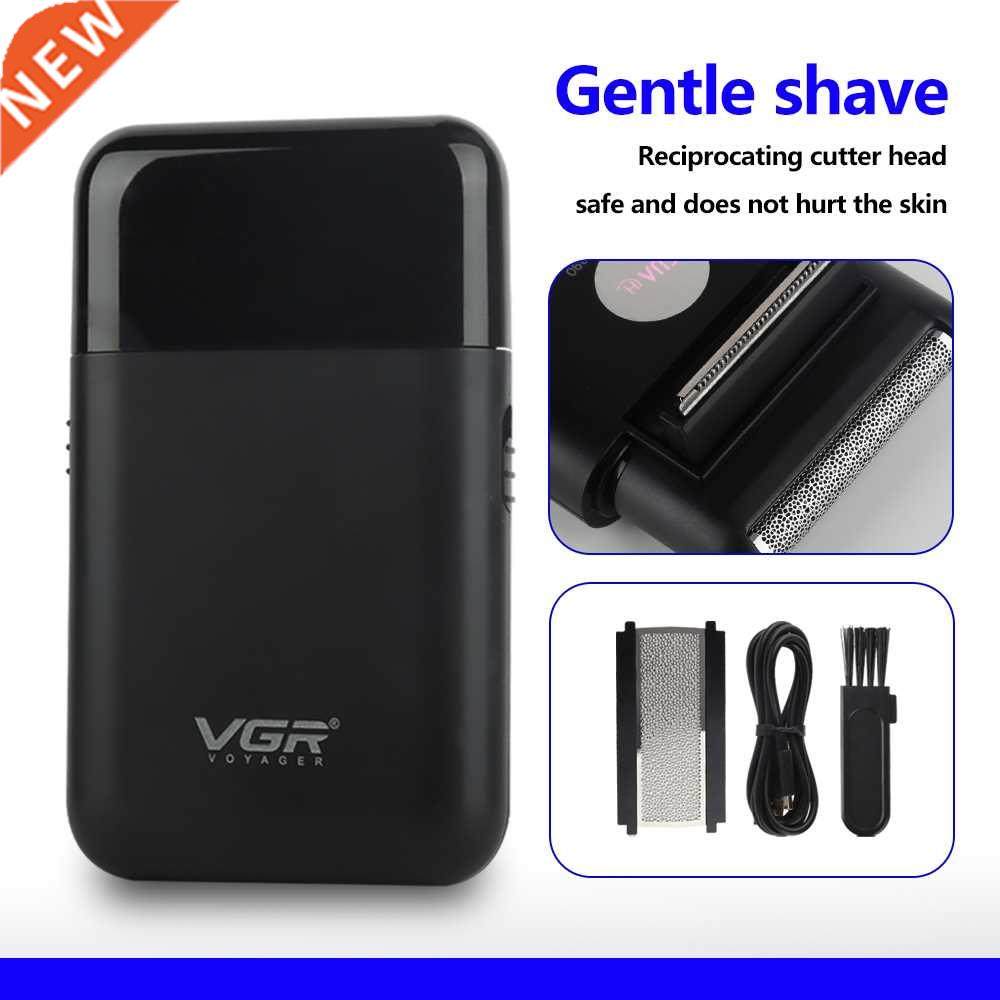 Reciprocating Men's shaver Twin Blade Waterproof Cordless Ra