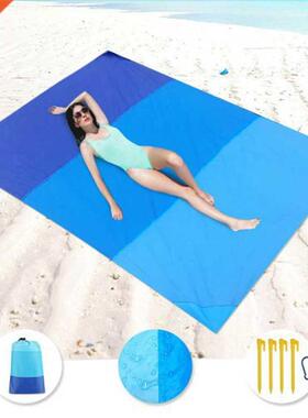 200x210cm Pocket Picnic Waterproof Sand Beach Mat Outdoor Ca