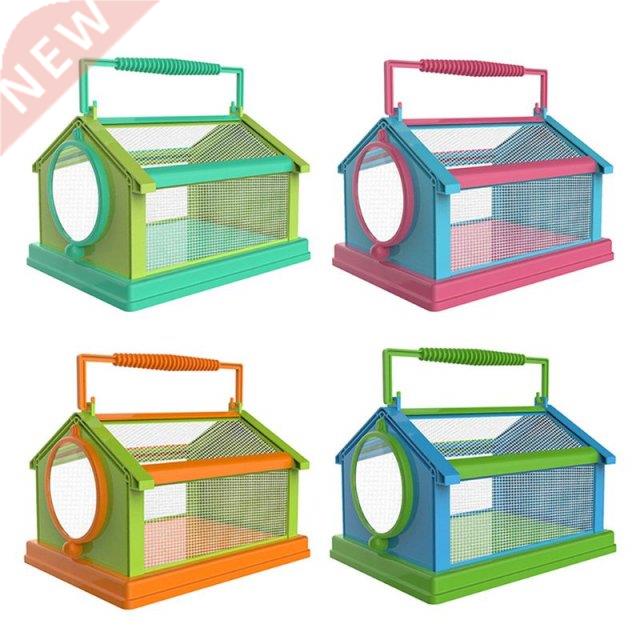 Portable Insect Butterfly Habitat Cage Terrarium Folding Out