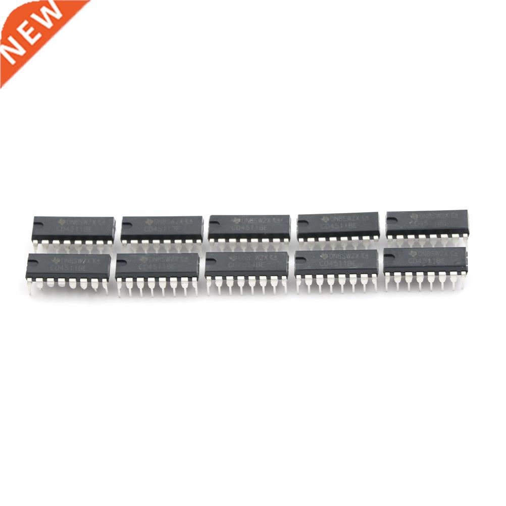 10pcs/lot Wholesale CD4511BE / HCF4511 / HEF4511 / BCD Code
