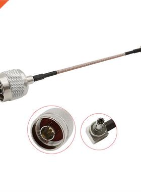 Right Angle CRC9 Male to N Male RF Connector RG316D Coaxial