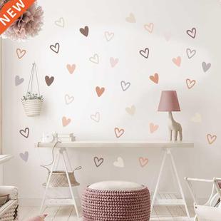 rendy Boho Bohemin Hert Stickers Shpe Wll 36pcs Style