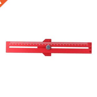 Multifunctional Ruler T-shaped Rulers Woodworking Scriber DI
