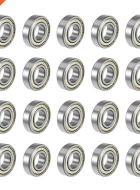 Deep Groove Ball Bearings Z2 10x22x6mm Double Shielded Carbo
