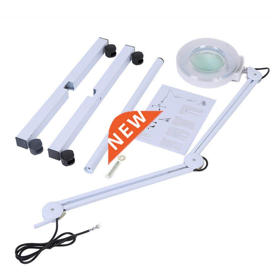 Magnifying LED Floor Lamp with Stand Flexible Adjustable Hei