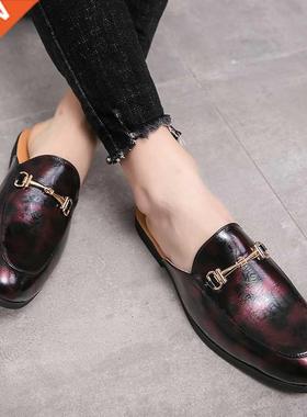 2021 Summer Fashion Men Shoes Sandals Genuine Leather Casual