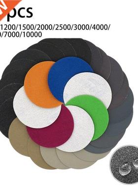 50pcs Sanding Disc 3inch Sandpaper Wheel Polishing Pad Abras