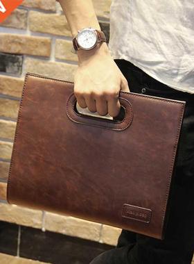 Vintage men's briefcases Handbag Business Office Bags maleti