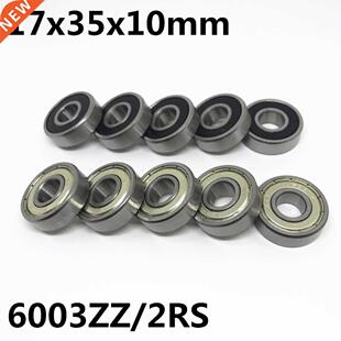 2Pcs High quality 6003ZZ 6003-2RS ball bearing 17x35x10 mm d