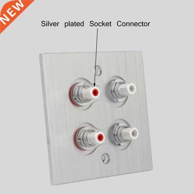 Preffair 8pcs RS3007S High Performance RCA Terminal Sockets