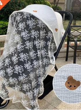 Baby Stroller ver Breathable Mesh Mosquitoes Net Gauze Sunsh