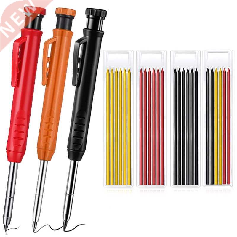 Woodworking Pencil Tools Solid Carpenter Pencil Mechanical P