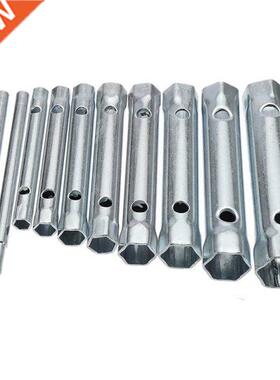 10Pcs 6-22mm Metric Tubular Box Wrench Set Tube Bar Spark-Pl