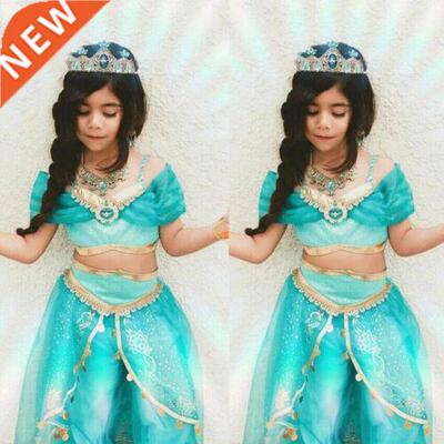 4-8 Years Lovely Kids Baby Girls Princess Cosplay Clothing S