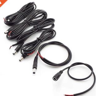 Power Pgtal Female Jack Male male 5.5x2.1mm 5pcs Cable