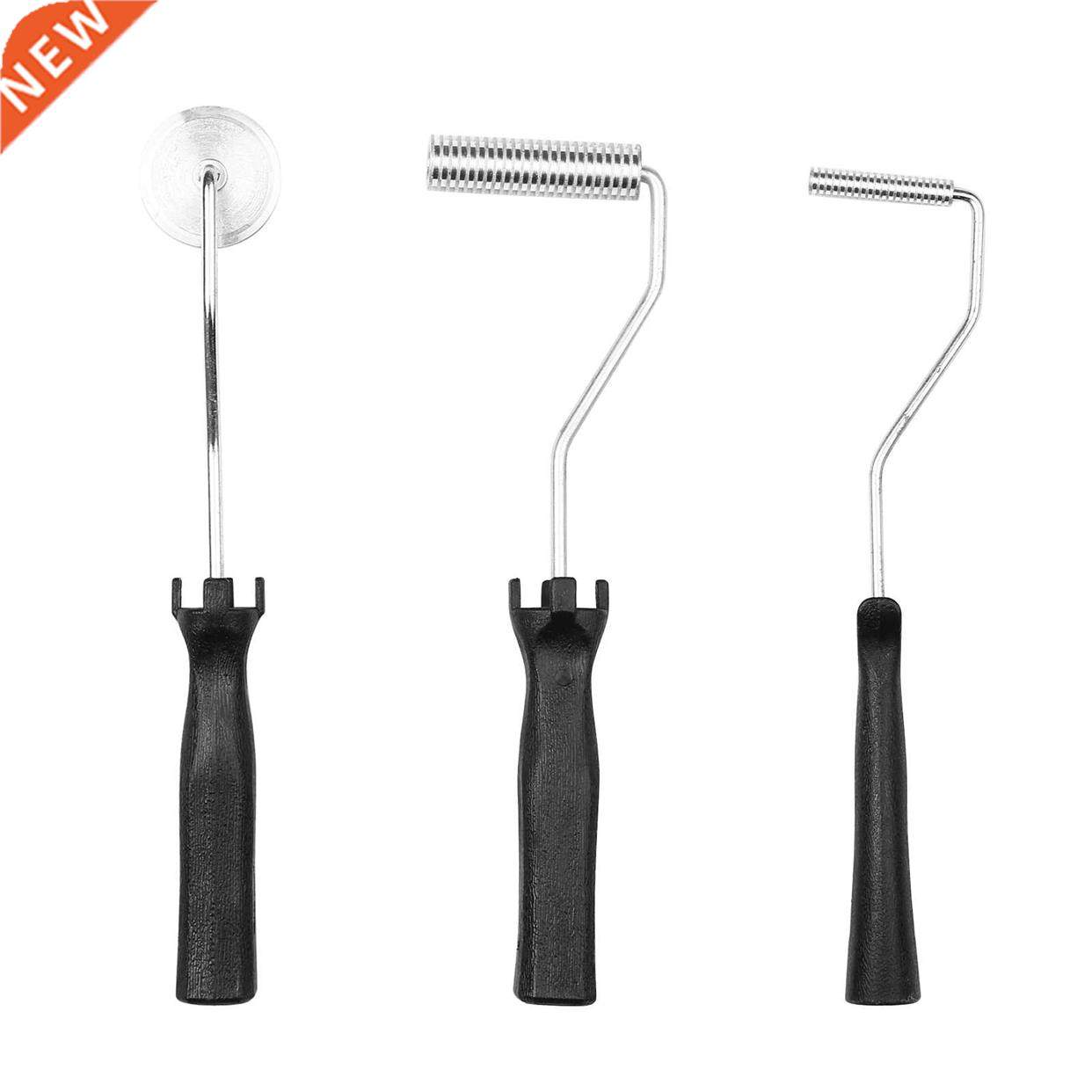 3Pcs Fiberglass Roller Tools Kit Fiberglass Bubble Paddle To