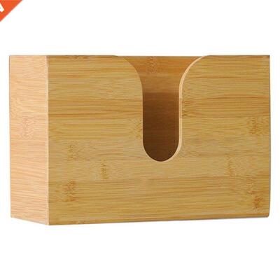 Bamboo Hanging Tissue Box Household Living Room Bathroom Wal