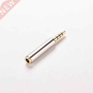 Full Female 3.5mm Stereo CTIA Male Plug Metal Audio
