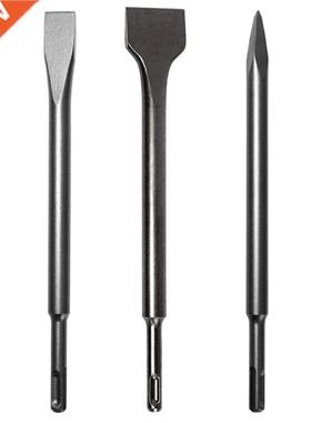 Chisel Set 3-Piece Sds-Plus:Spade Chisel ,Flat Chisel ,Point