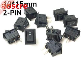 Boat Switch 15mm OFF 2PIN SPST Rocker 10pcs G10 lot
