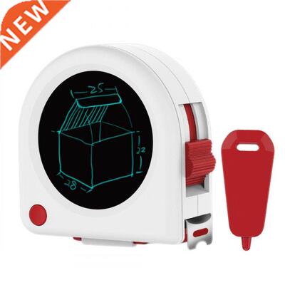5m 16ft Tape Measure with LCD Screen Writing Tablet Drawing