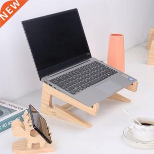 Stand Cooling Bracket Wood Notebook Laptop for Mac Universal