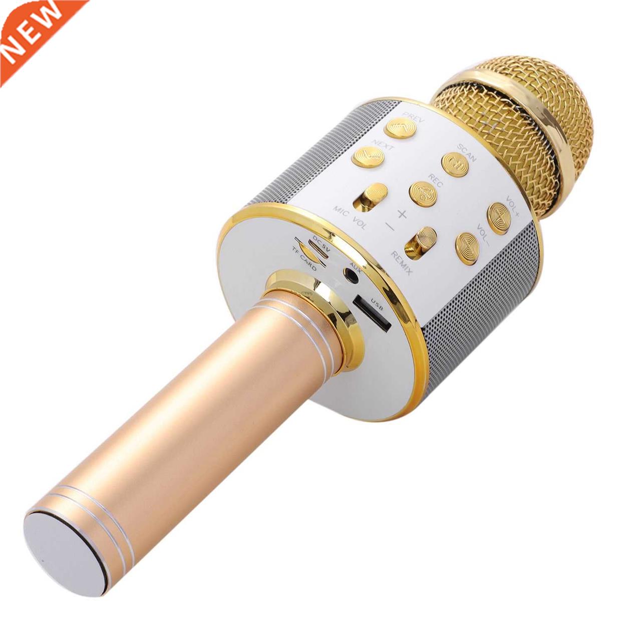 Bluetooth Karaoke Microphone Phone Player MIC Speaker Record