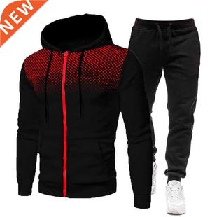 Autumn Suits Sport Winter and Pants Hoodies Sets Men 2022