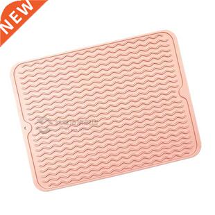 Silicone Dish Drying Mat Thickness Heat Resistant Trivet Dri