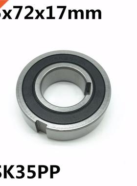 CSK35 CSK35PP 35x72x17 mm 6207PP One Way Bearing With Keyway
