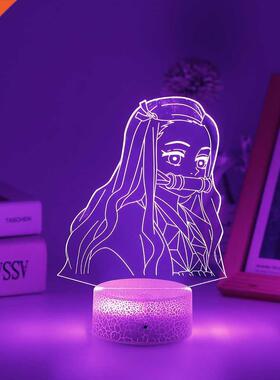 Demon Slayer Anime Lamp Kanae Kocho Night Light Gift Kimetsu