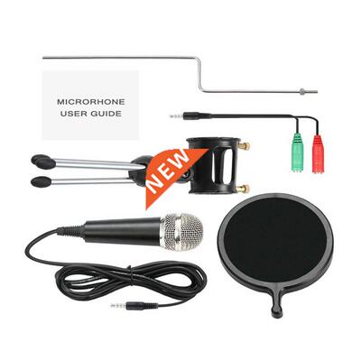 Mini Condenser Microphone Plug&Play Home Studio Mic for