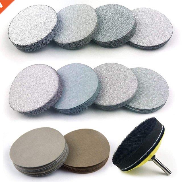 3 Inch Sanding Disc 100 PCS, 60-10000 Grits Hook & Loop