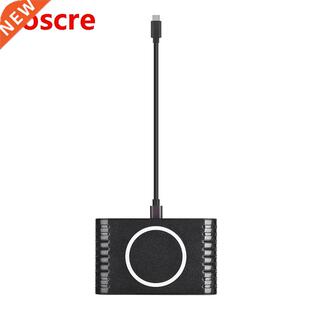 USB C HUB Type-C Docking Station Wireless Charger USB 3.0+4K