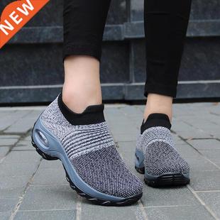 Women Shoes Sneakers Running Shoes New Mesh Breathable Mix C
