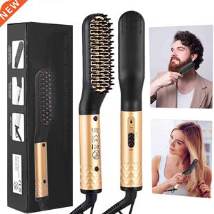 Professional Hair Comb Brush Beard Straightener Multifunctio