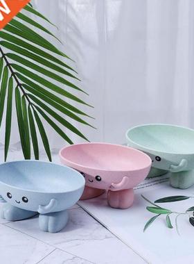 Children's toy cartoon shape Soap Box with Cover Draining Pr